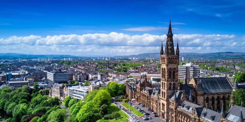 United Airlines Glasgow Airport Office in Scotland