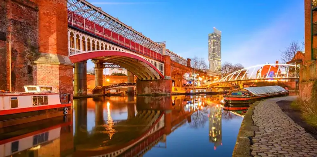 United Airlines Manchester Airport Office in England